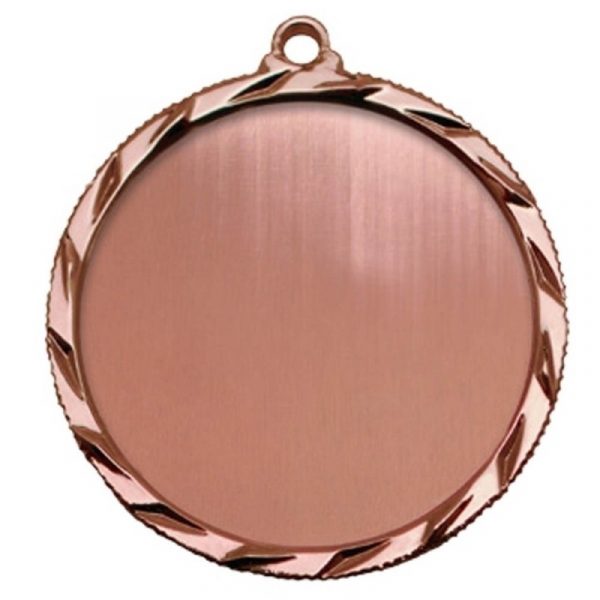 Circular Bronze Border Medal