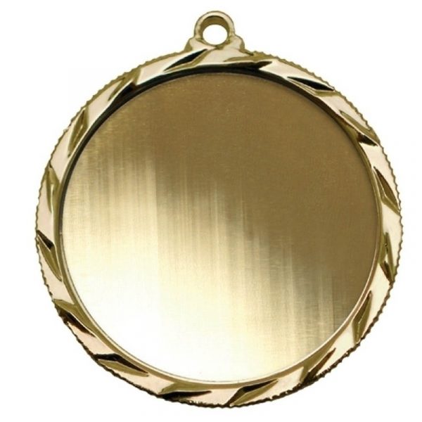 Circular Golden Border Medal
