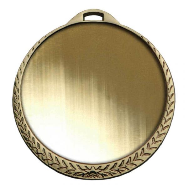 Circular Silver Border Medal