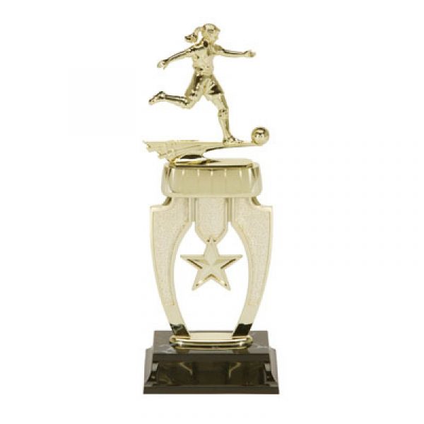 Female Soccer Star Riser Trophy