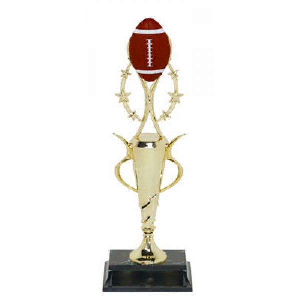 Football Spiral Cup Trophy