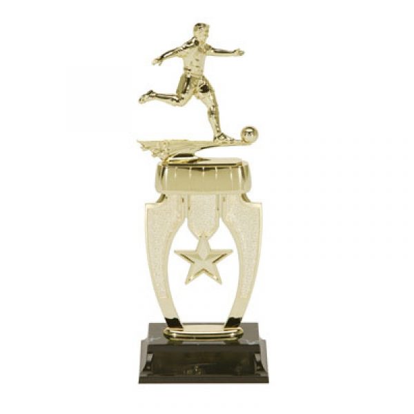 Male Soccer Star Riser Trophy