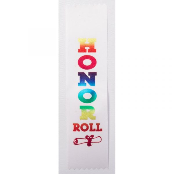 2x8 Honor Roll Positive Reward Award Ribbon