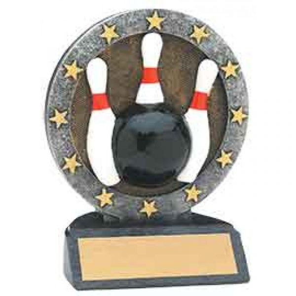 Bowling All Star Resin Trophy