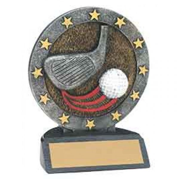 Golf All Star Resin Trophy