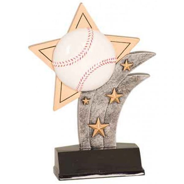 Baseball Sport Star Resin Trophy