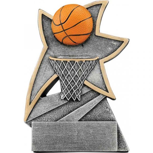 Basketball Jazz Star Resin Trophy