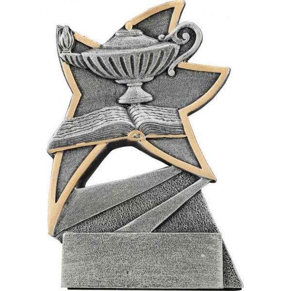 Lamp of Knowledge Jazz Star Resin Trophy