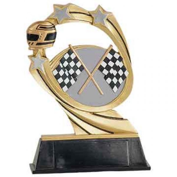 Racing Cosmic Resin Trophy