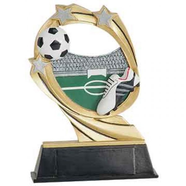 Soccer Cosmic Resin Trophy