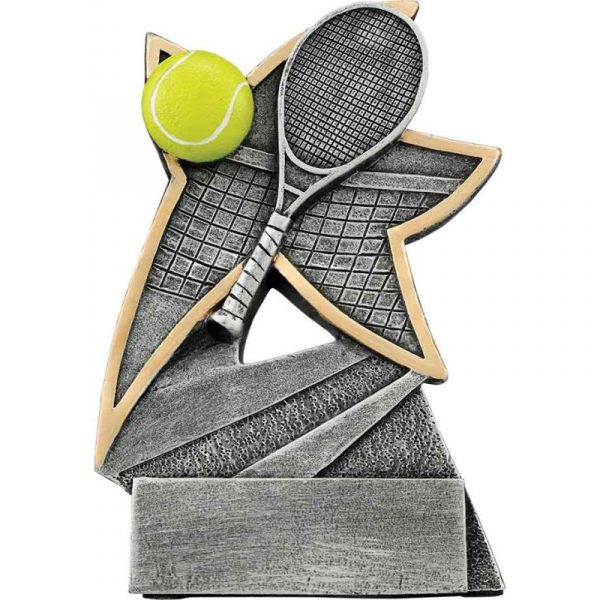 Tennis Jazz Star Resin Trophy