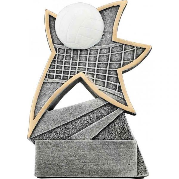 Volleyball Jazz Star Resin Trophy