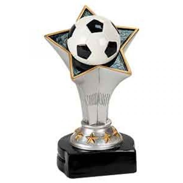 Soccer Rising Star Resin Trophy