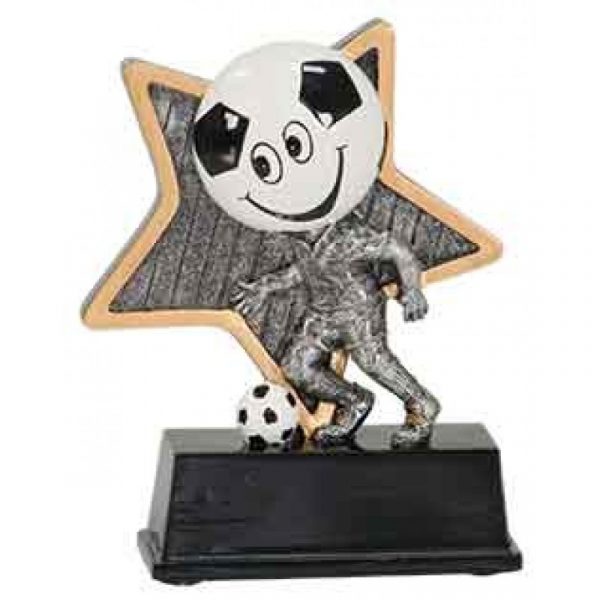 Soccer Little Pal Resin Trophy