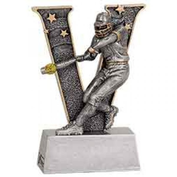 Softball V Series Resin Trophy
