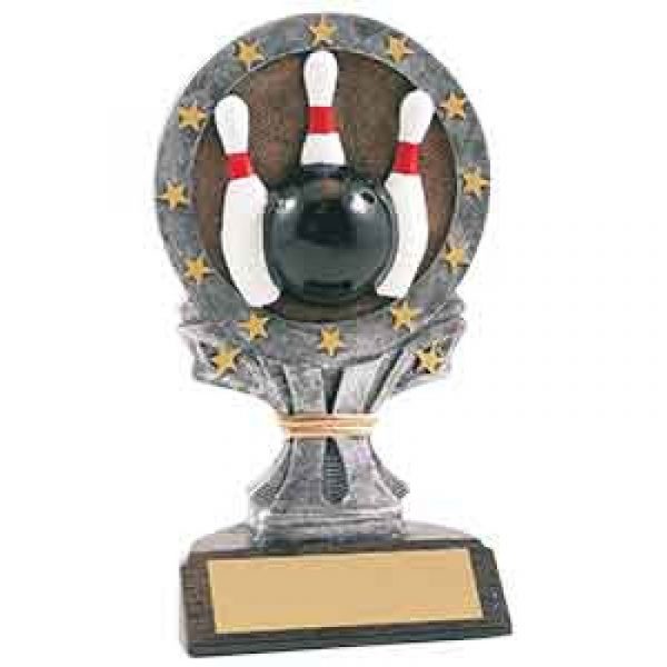 Bowling All Star Resin Trophy