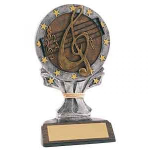 Music All Star Resin Trophy