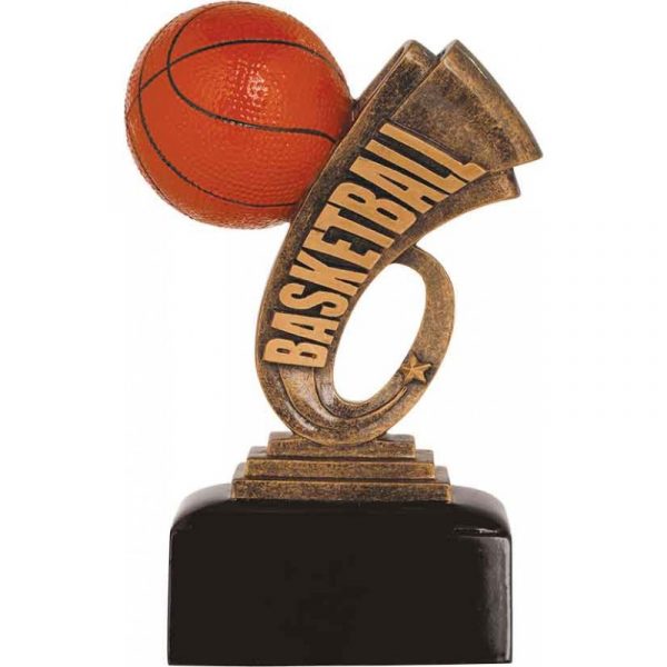 Basketball Headline Resin Trophy