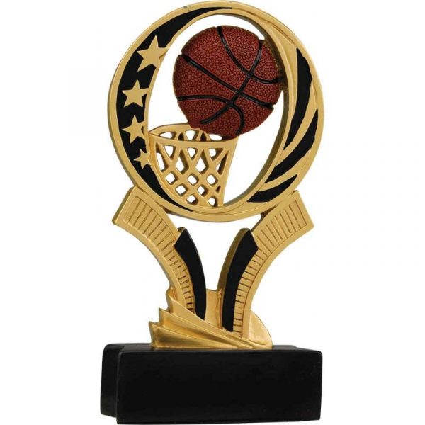 Basketball Midnight Star Resin Trophy