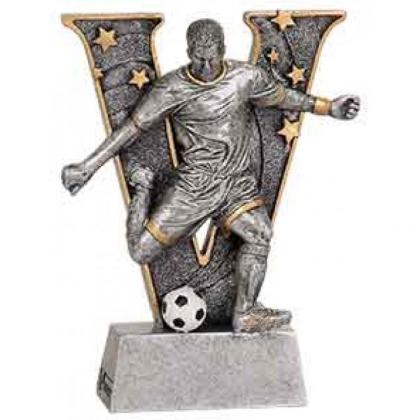 Male Soccer v Series Resin Trophy