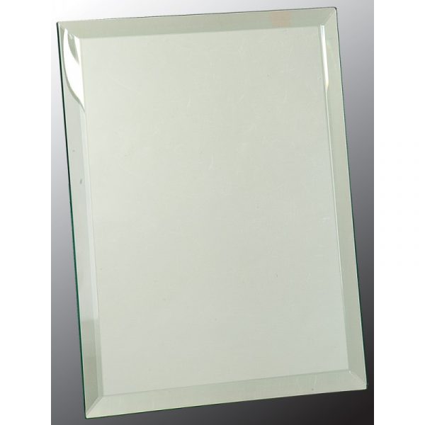 Clear Mirror Glass Plaques