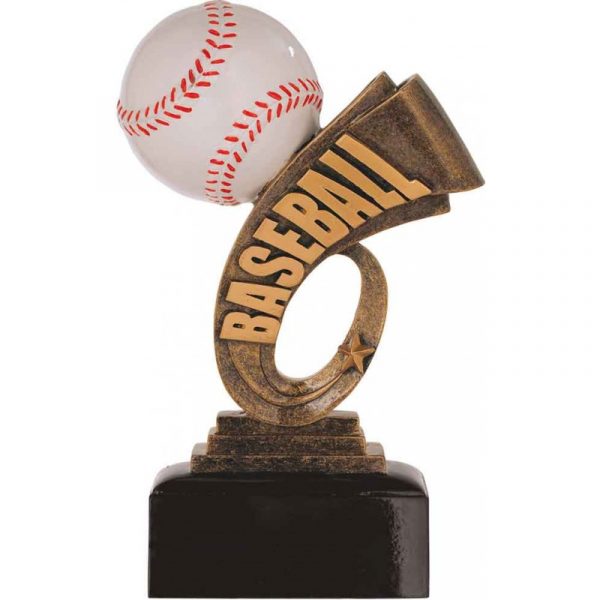 Baseball Headline Resin Trophy