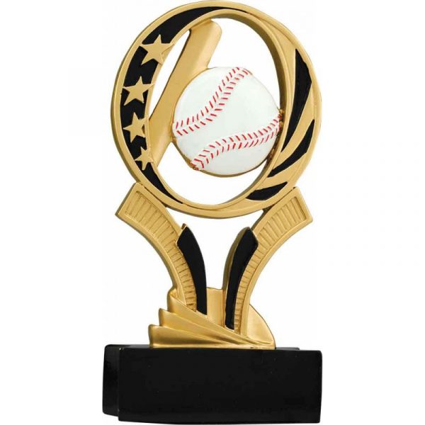 Baseball Midnight Star Resin Trophy