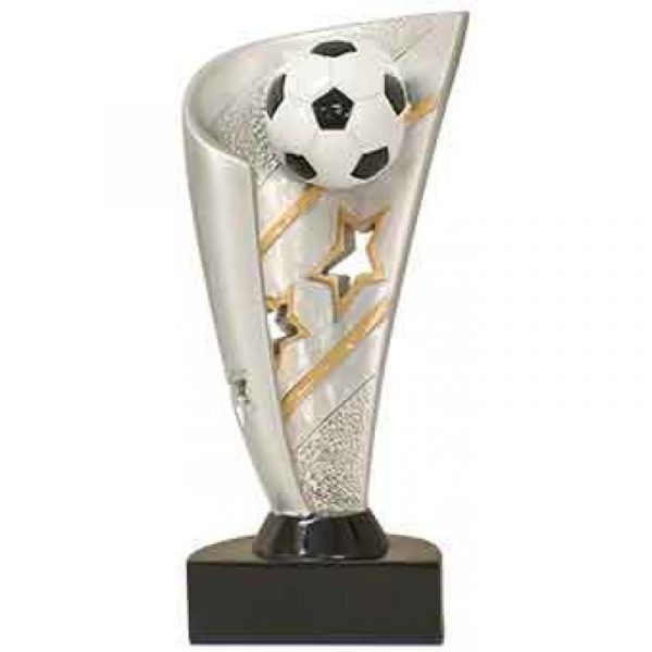 Soccer Banner Resin Trophy