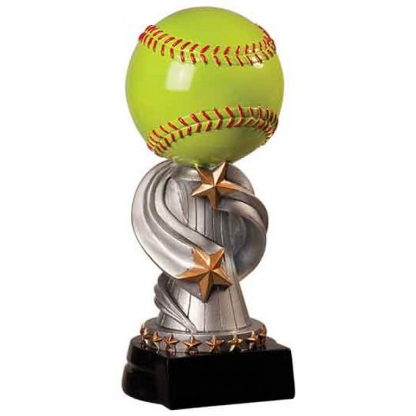 Softball Encore Resin Trophy