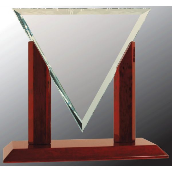 Diamond Triangle Glass Acrylics