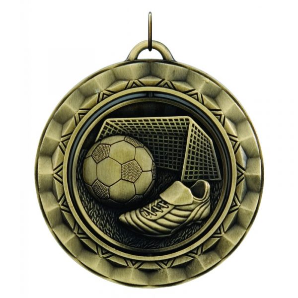 Circular Soccer Medal