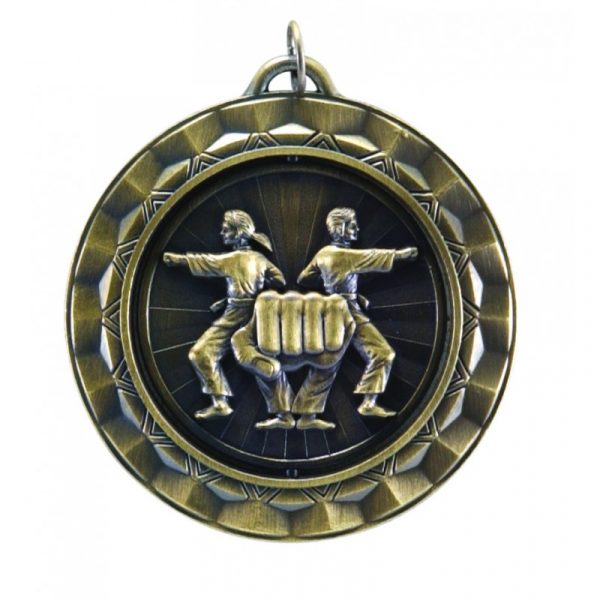 Circular Martial Art Medal