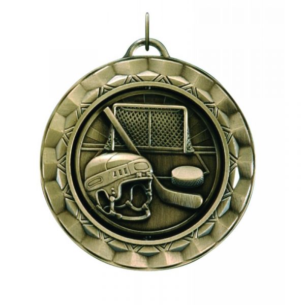 Circular Hockey Medal