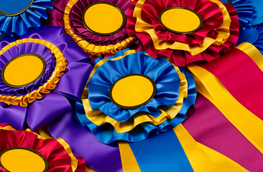 Personalized Ribbons and Rosettes